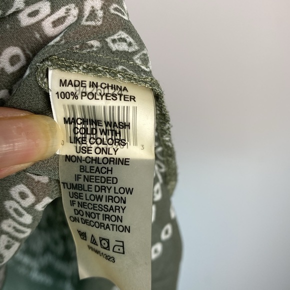 NWOT Vince Camuto Green Ombre Blouse size 2X - Picture 11 of 13